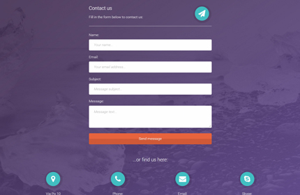 Detail Php Bootstrap Template Nomer 8