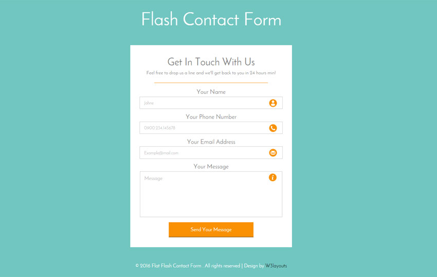 Detail Php Contact Form Template Free Download Nomer 11