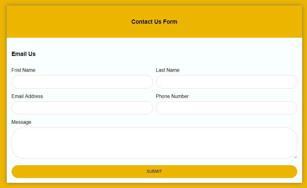 Detail Php Contact Form Template Free Download Nomer 19