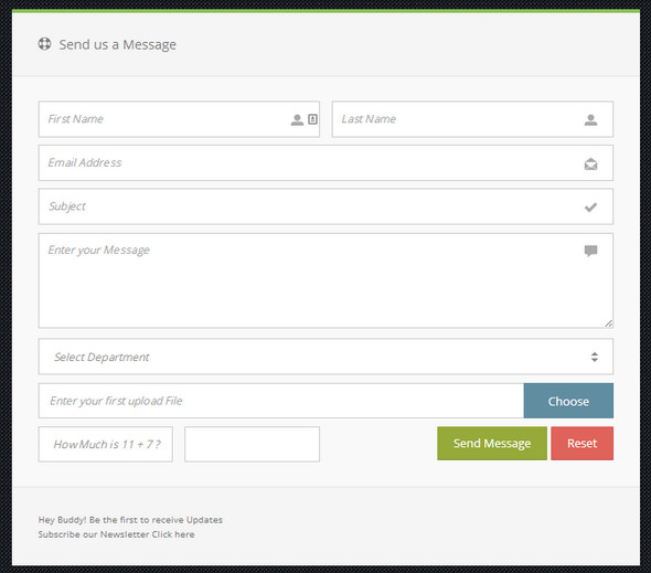 Detail Php Contact Form Template Free Download Nomer 24