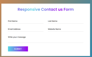 Detail Php Contact Form Template Free Download Nomer 35