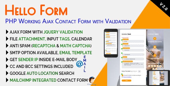 Detail Php Contact Form Template Free Download Nomer 52