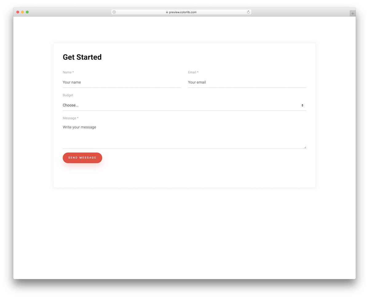 Detail Php Contact Form Template Free Download Nomer 10