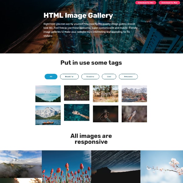 Detail Php Gallery Template Nomer 14