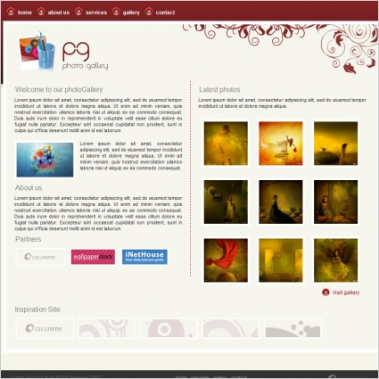 Detail Php Gallery Template Nomer 42