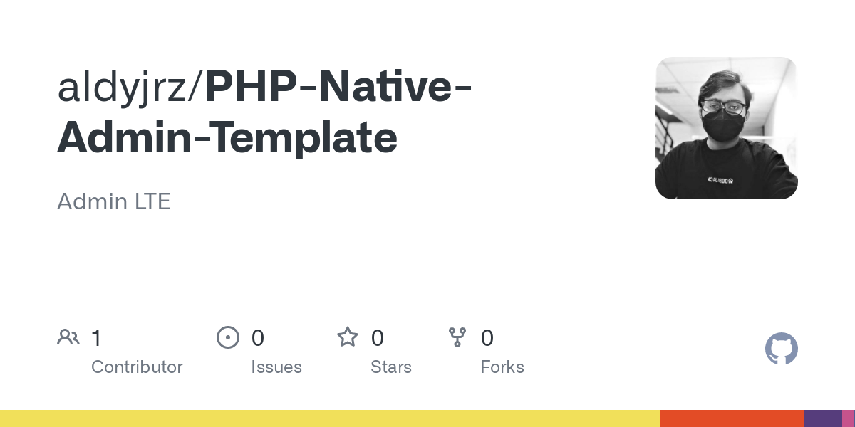 Detail Php Native Template Nomer 4