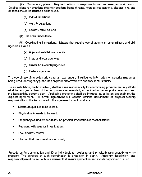 Detail Physical Security Plan Template Nomer 21