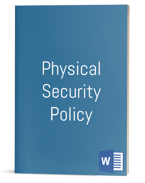 Detail Physical Security Plan Template Nomer 29