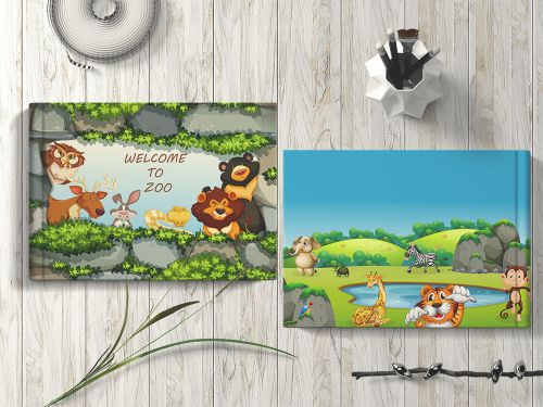 Detail Picture Story Book Template Nomer 13