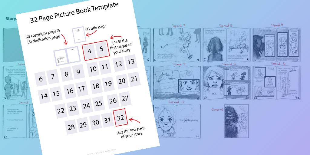 Detail Picture Story Book Template Nomer 22