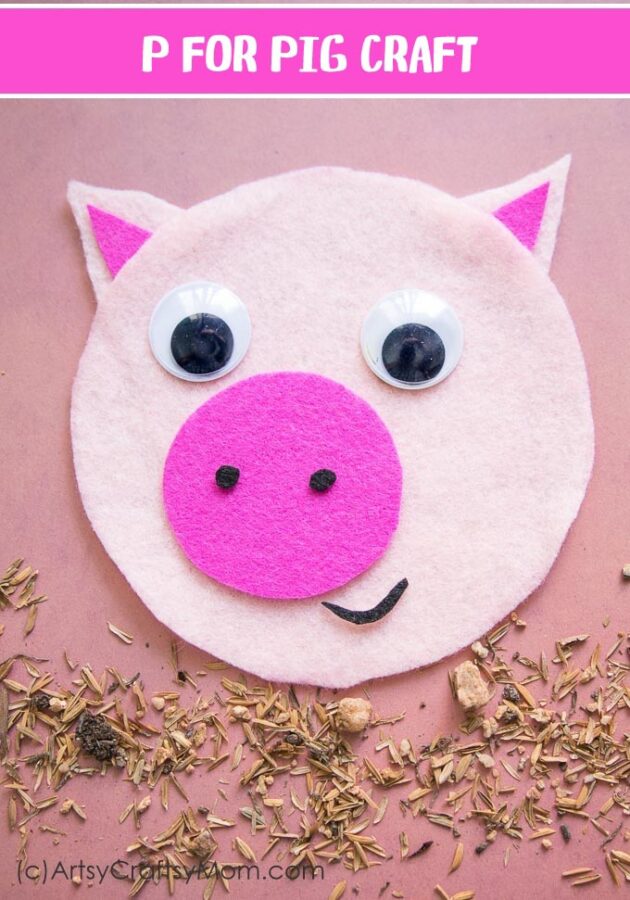 Detail Pig Craft Template Nomer 20