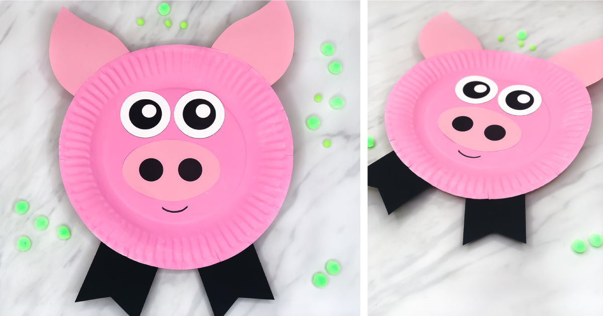 Detail Pig Craft Template Nomer 26