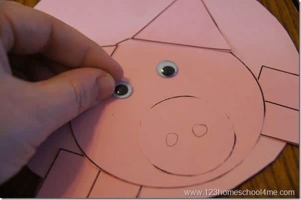 Detail Pig Craft Template Nomer 48