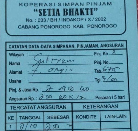 Detail Pinjaman Jaminan Buku Nikah Semarang Nomer 3