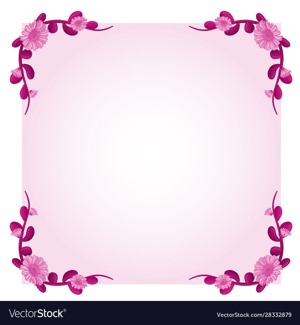 Detail Pink Border Template Nomer 4