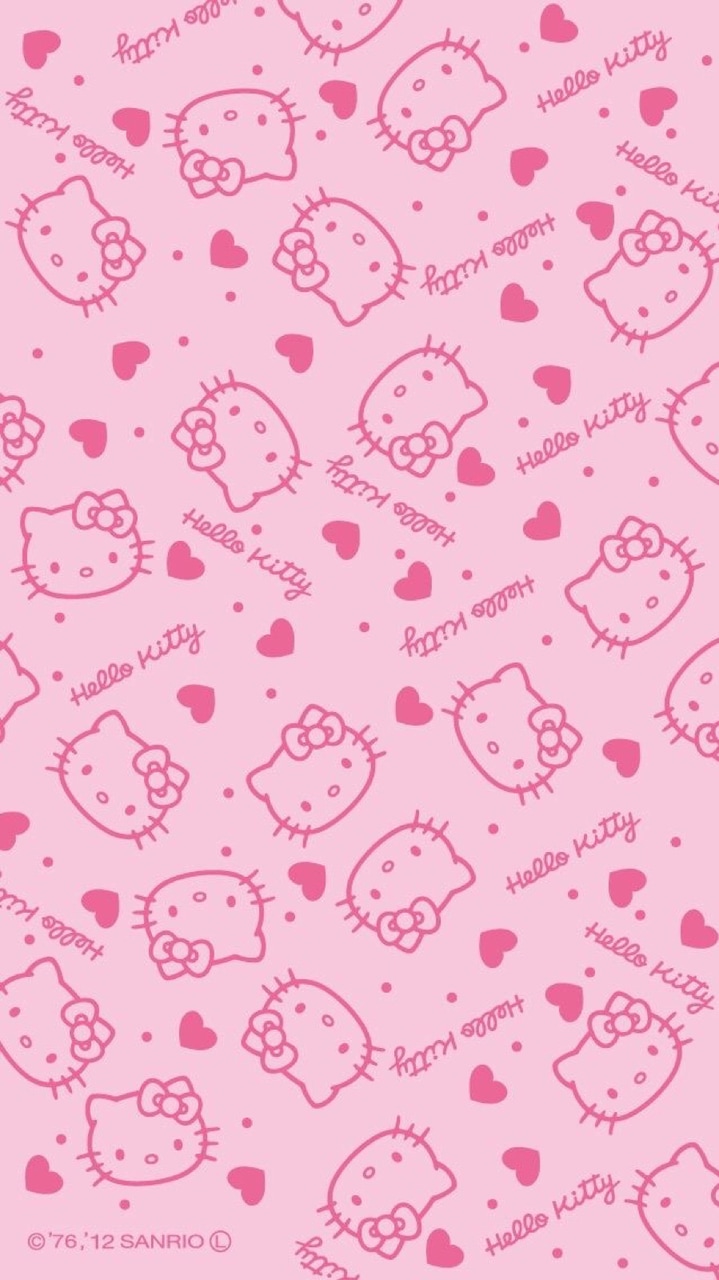 Detail Pink Hello Kitty Wallpaper Nomer 21