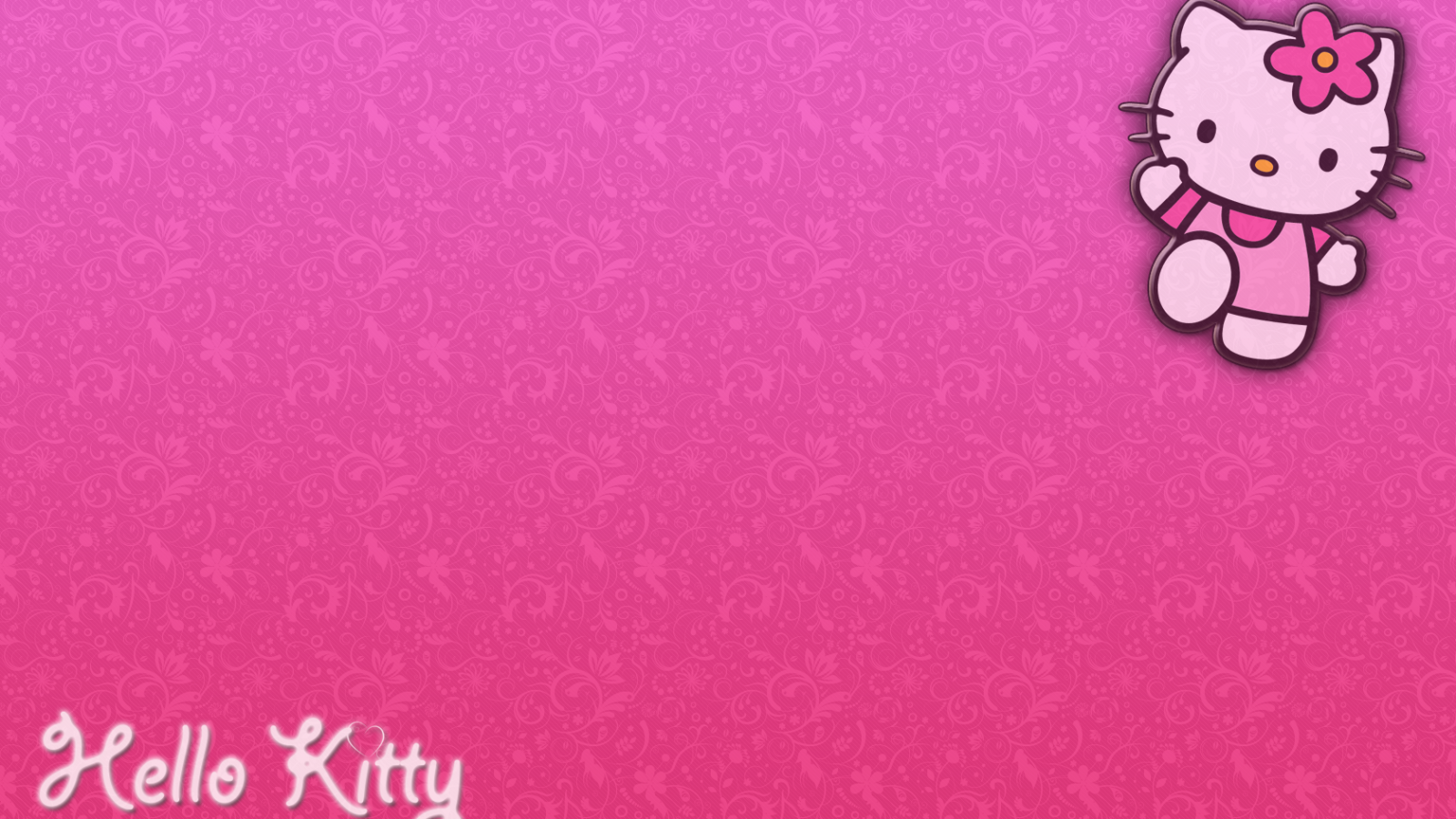 Detail Pink Hello Kitty Wallpaper Nomer 39