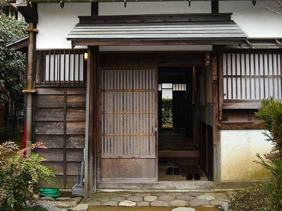 Detail Pintu Geser Rumah Tradisional Jepang Disebut Nomer 21