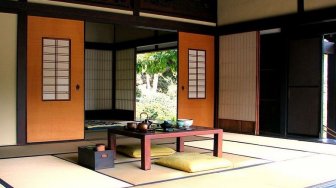 Detail Pintu Geser Rumah Tradisional Jepang Disebut Nomer 6