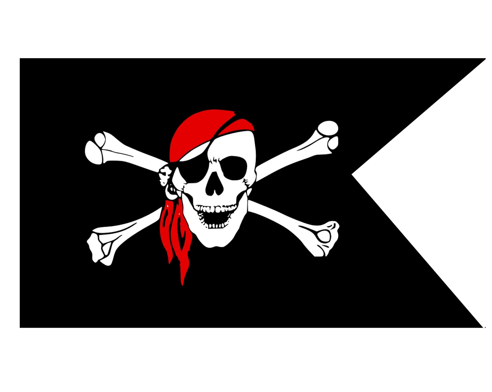 Detail Pirate Flag Printable Template Nomer 13