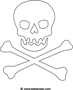 Detail Pirate Flag Printable Template Nomer 2