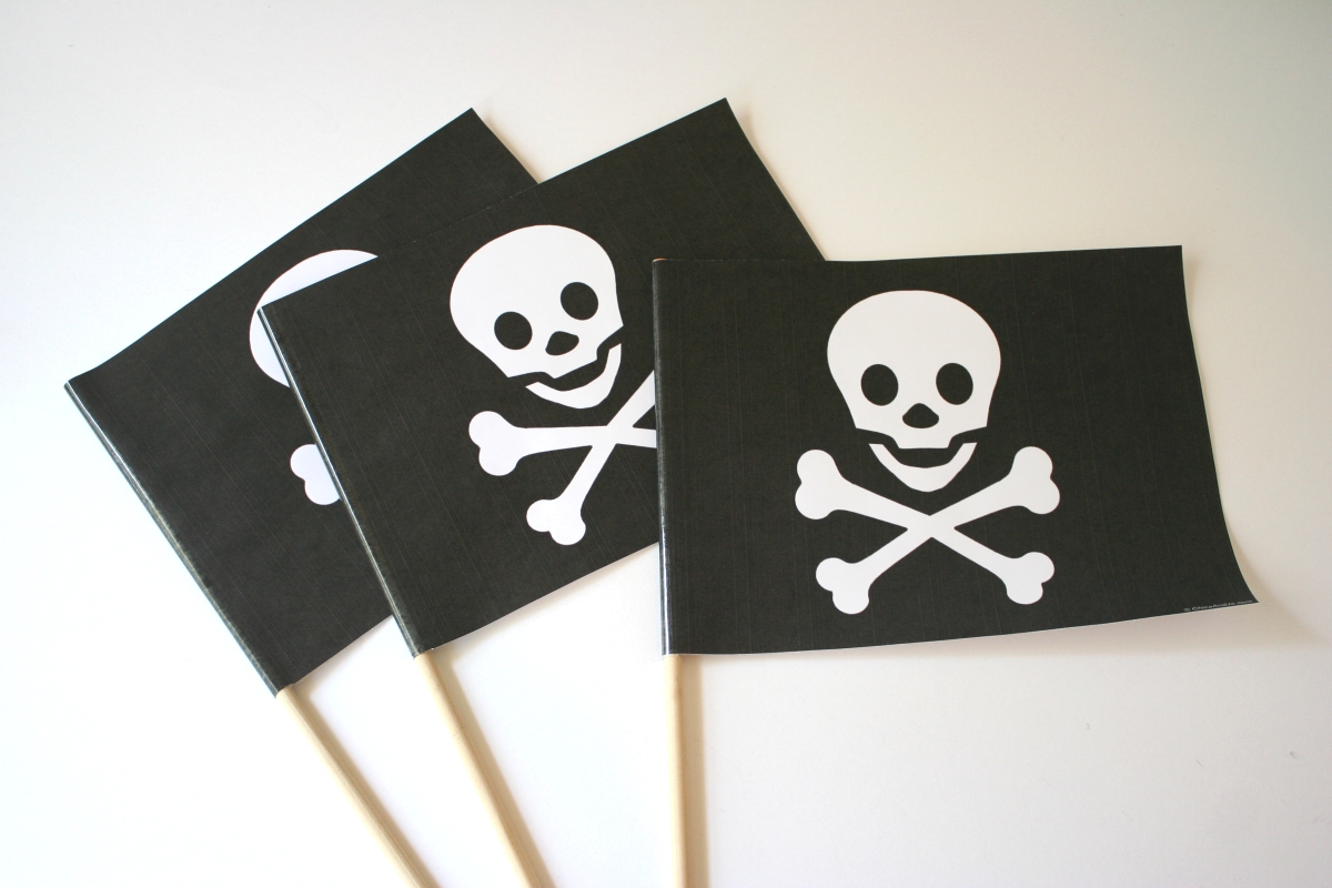 Detail Pirate Flag Printable Template Nomer 28