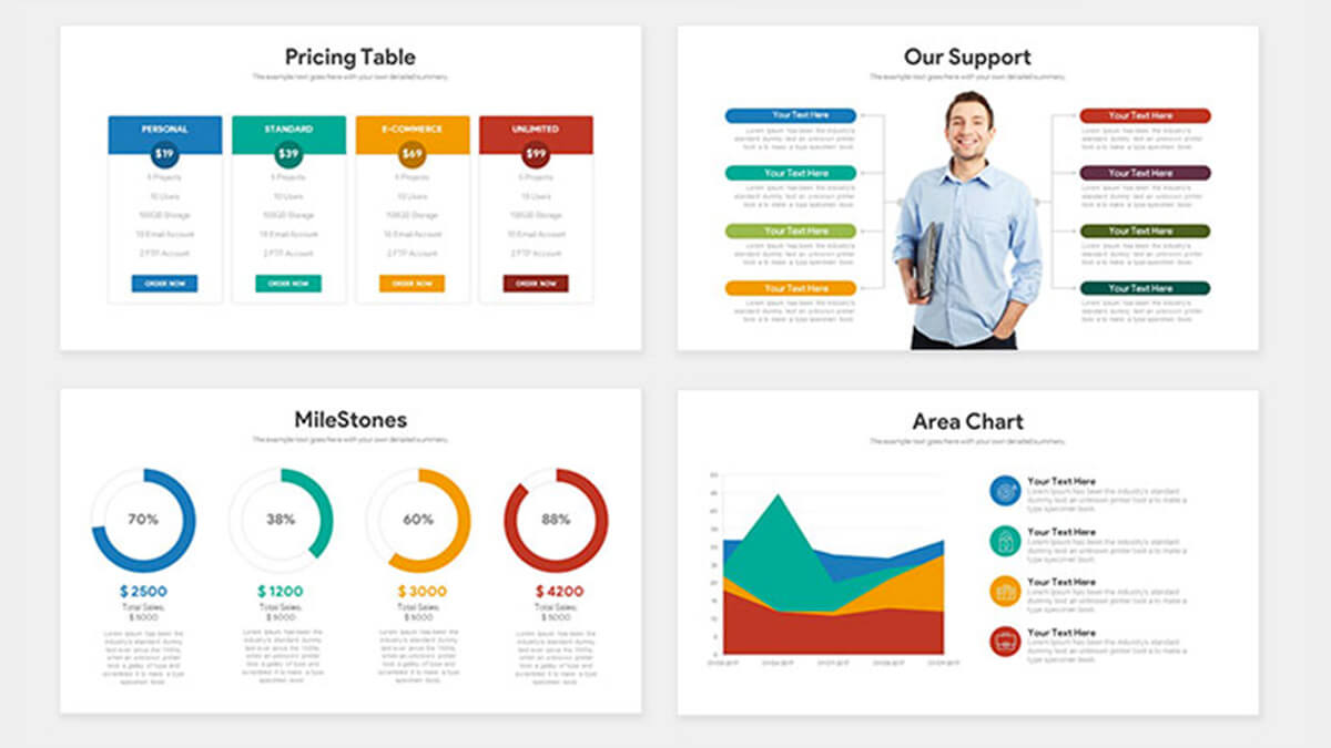 Detail Pitch Deck Ppt Template Free Nomer 13