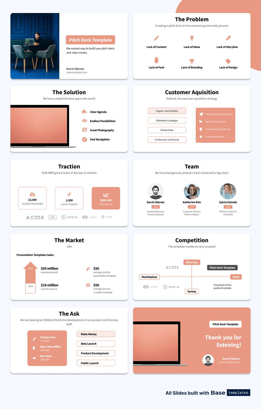 Detail Pitch Deck Template Nomer 36