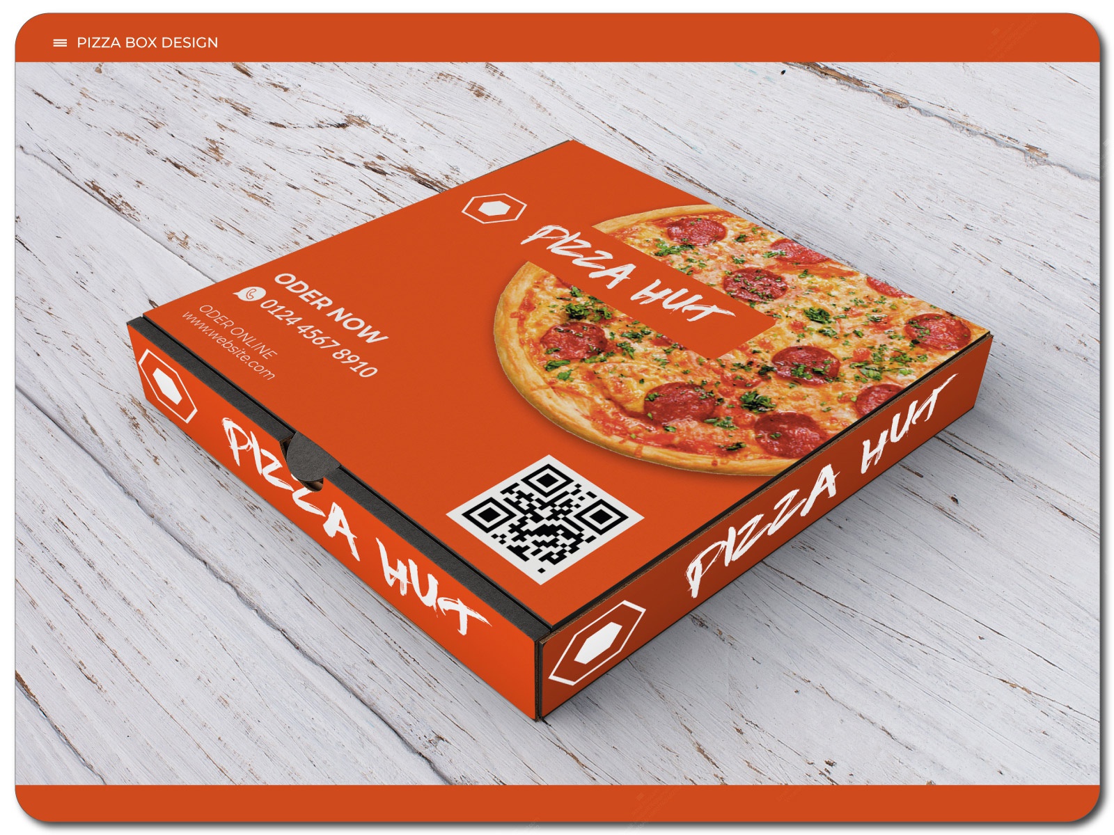 Detail Pizza Box Template Nomer 17