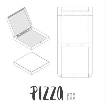 Detail Pizza Box Template Nomer 4