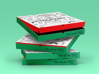 Detail Pizza Box Template Nomer 34