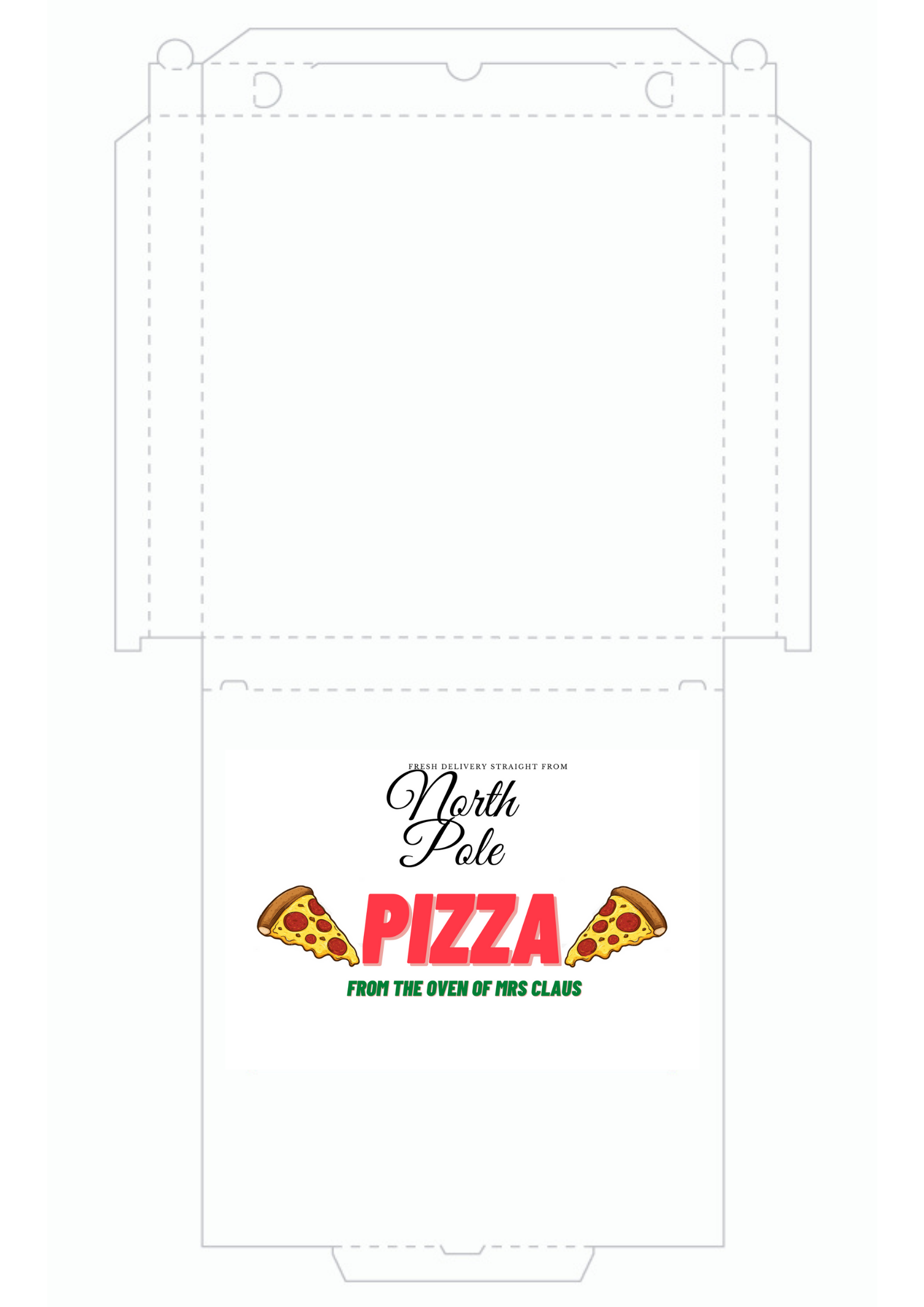 Detail Pizza Box Template Nomer 40
