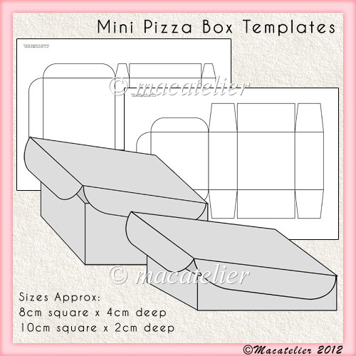 Detail Pizza Box Template Nomer 55