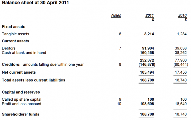 Detail Pl Balance Sheet Template Nomer 6