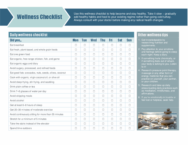 Detail Plant Checklist Template Nomer 40