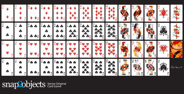 Detail Playing Card Template Photoshop Nomer 12