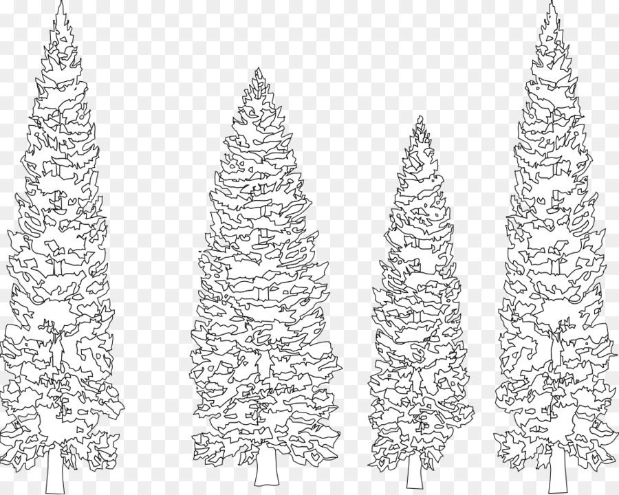Detail Pohon Pinus Vektor Nomer 37
