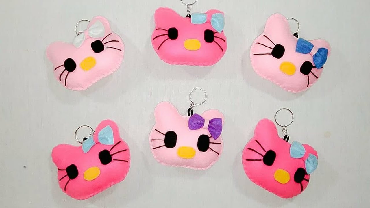Detail Pola Hello Kitty Flanel Nomer 12