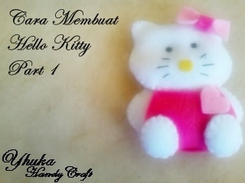 Detail Pola Hello Kitty Flanel Nomer 31