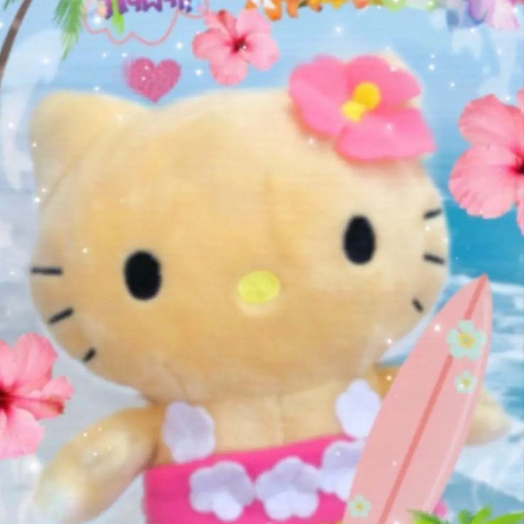 Detail Pola Hello Kitty Flanel Nomer 46