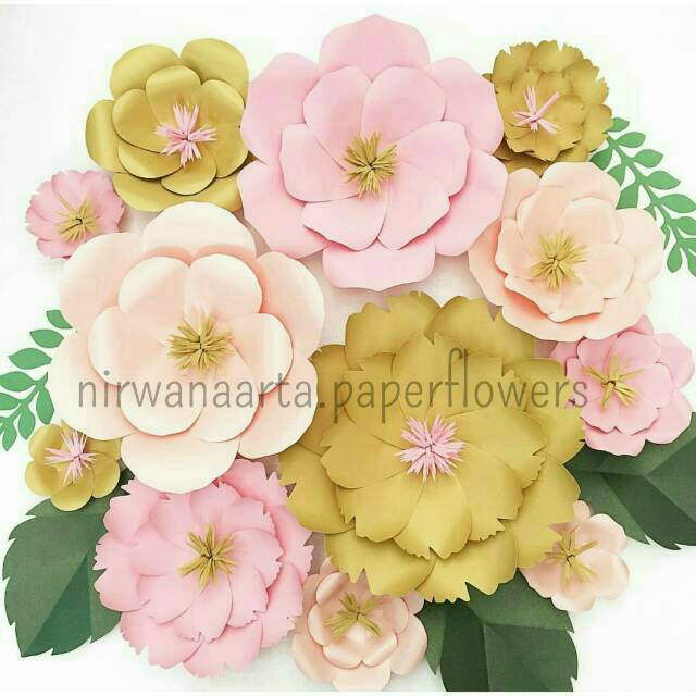 Detail Pola Untuk Paper Flower Nomer 39