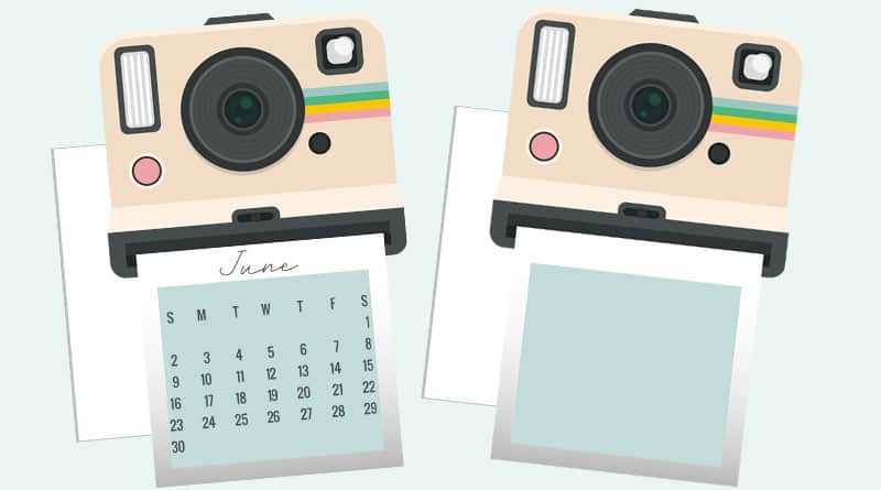 Detail Polaroid Camera Template Nomer 24