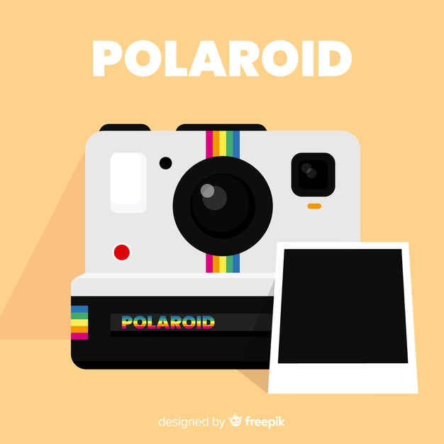 Detail Polaroid Camera Template Nomer 36