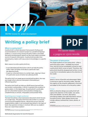 Detail Policy Brief Design Template Nomer 16