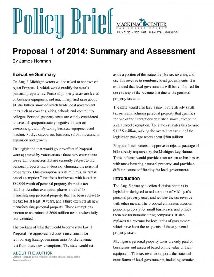 Detail Policy Brief Template Nomer 14