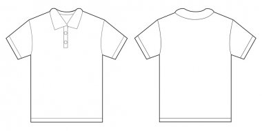 Detail Polo Template Vector Nomer 20