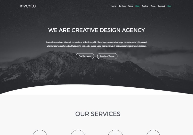 Detail Portfolio Blogger Template Nomer 2