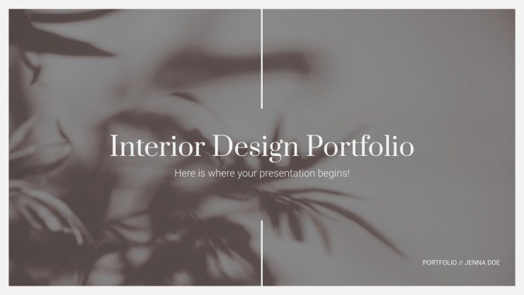 Detail Portfolio Design Template Nomer 29