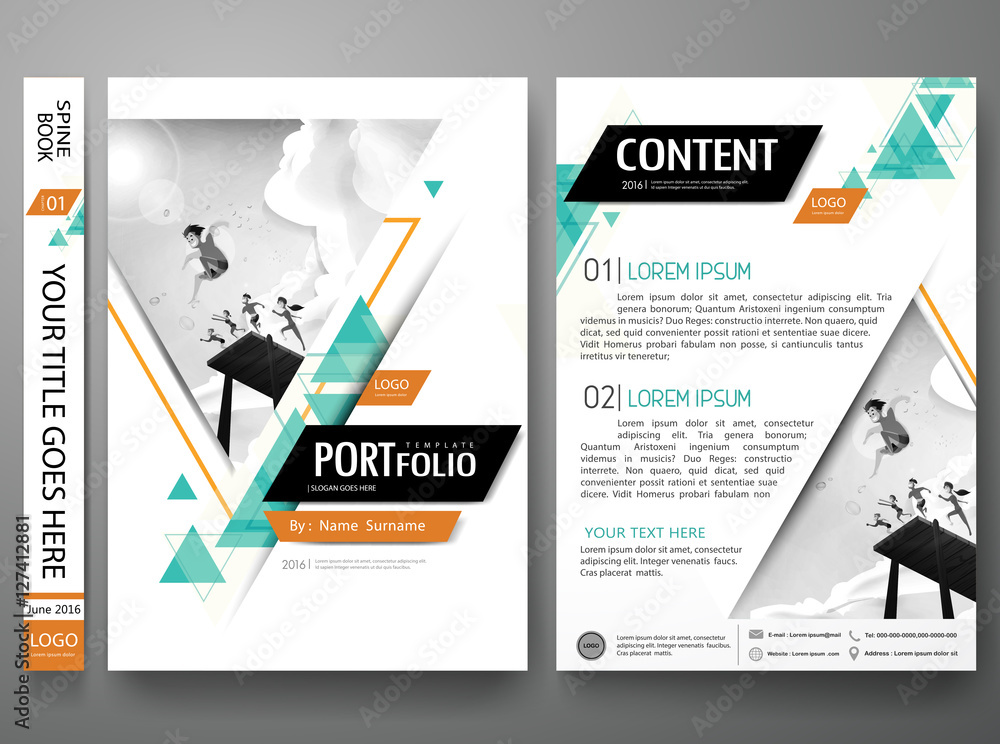 Detail Portfolio Design Template Nomer 52