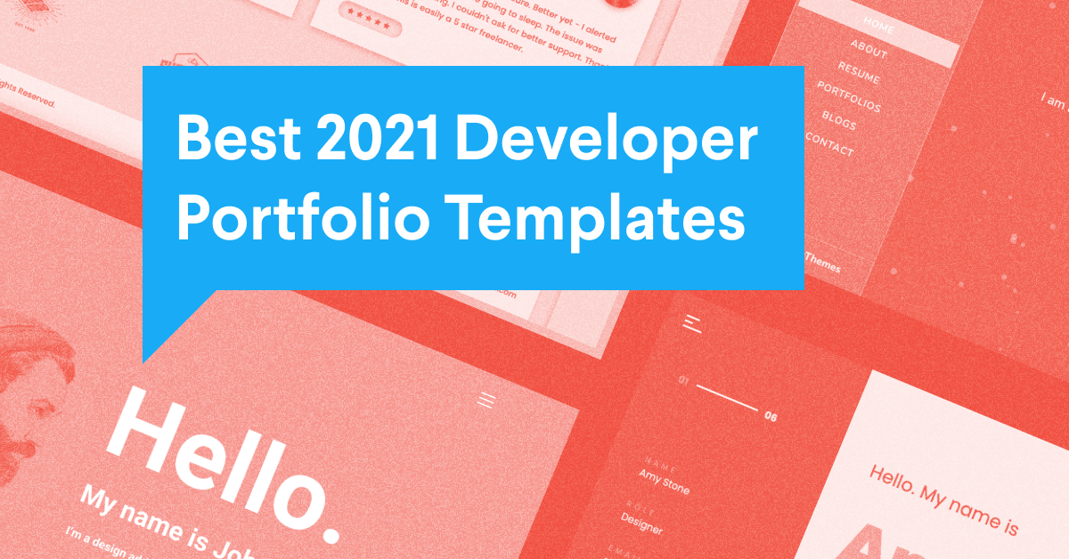 Detail Portfolio React Template Nomer 54